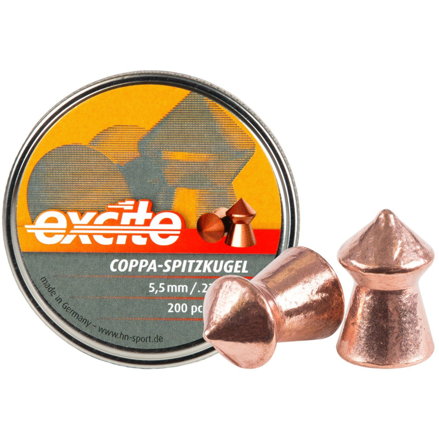 Coppa-Spitzkugel .22 (EXC-PL-004)