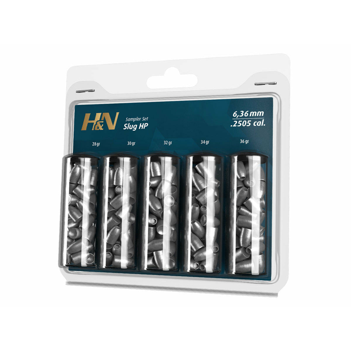 H&N Slug HP Sampler .250 Cal (HAN-PL-172)