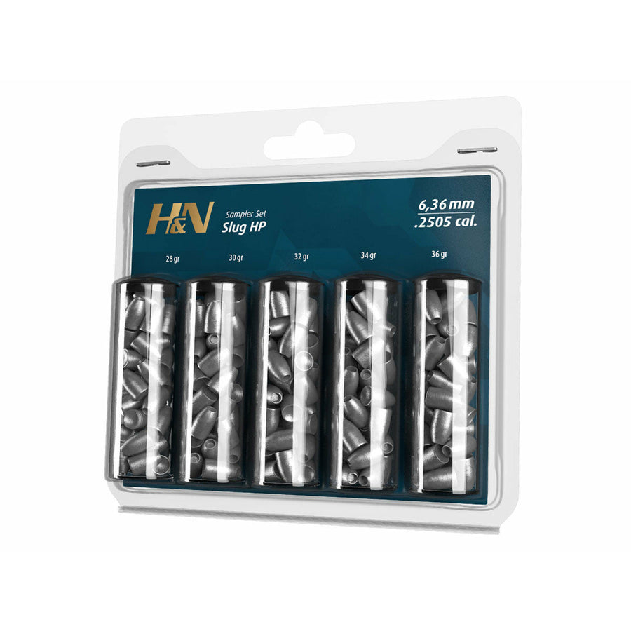 H&N Slug HP Sampler .250 Cal (HAN-PL-172)