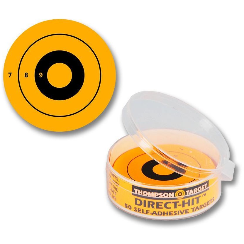 Stick-Um-Up Super Sight Yellow 2.25" Adhesive Targets - 50 Pack (5250) (TMP-TR-025)