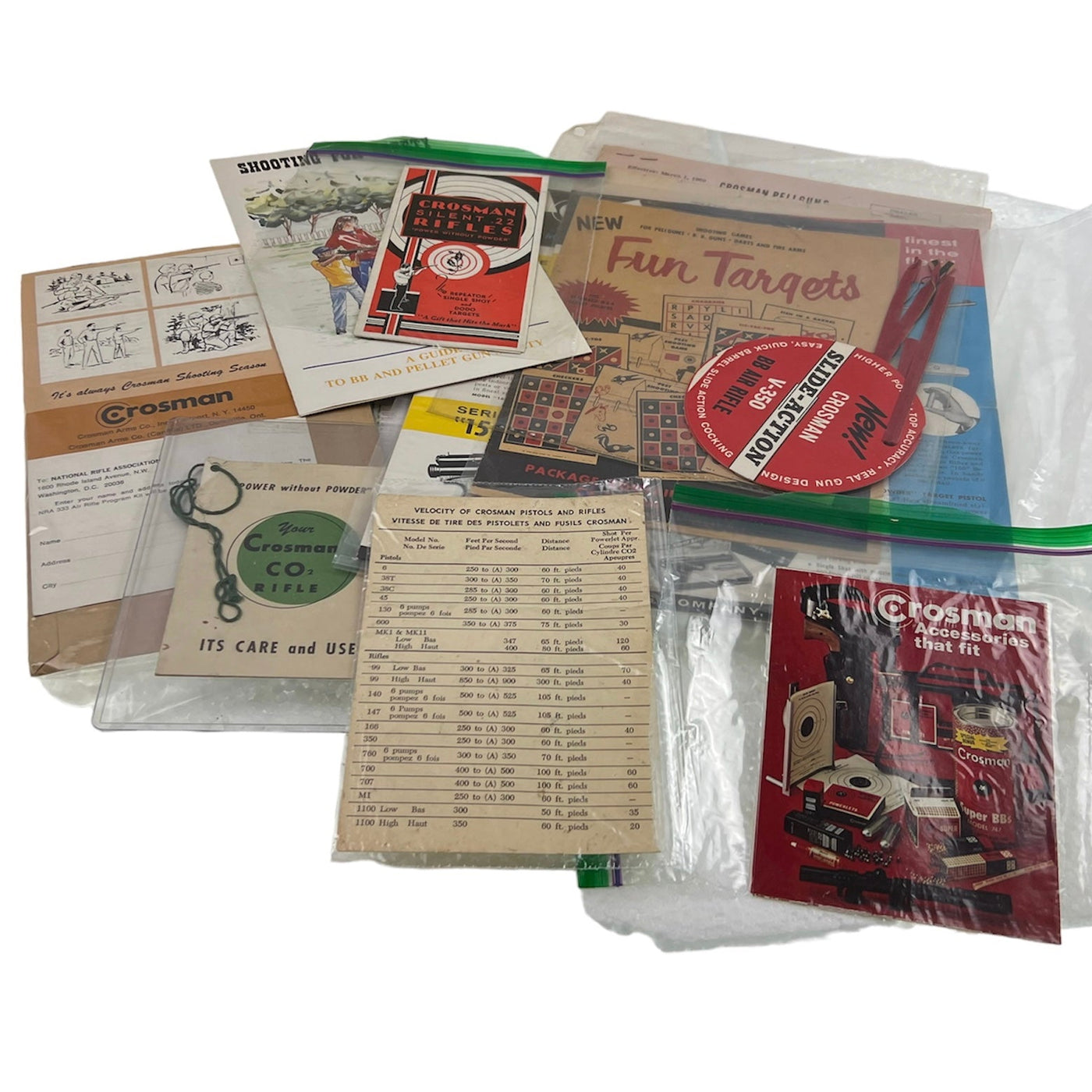Assorted Crosman advertisements (41)(Consignment)