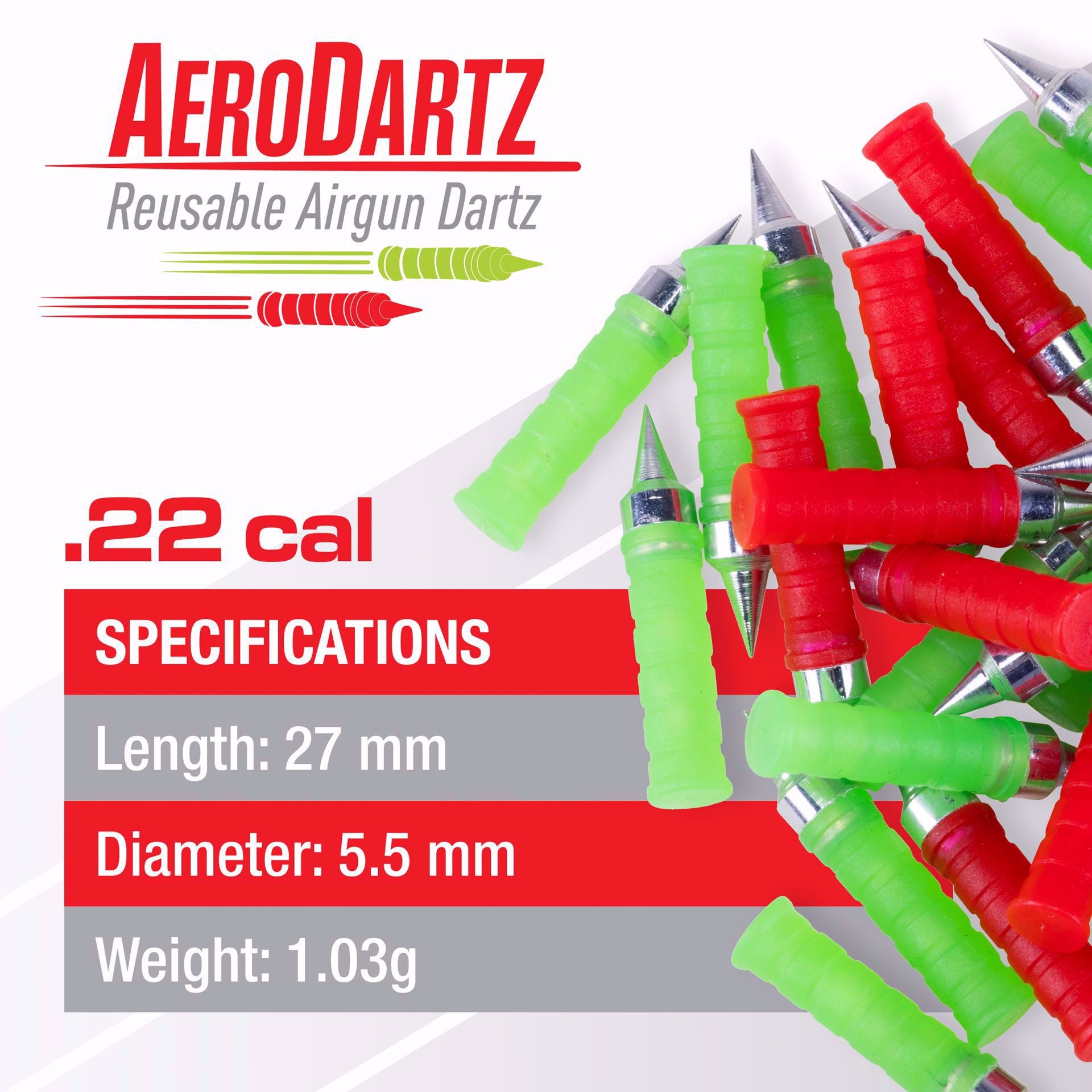 Umarex Aerodartz .22 (2254859)(UMX-PL-021)