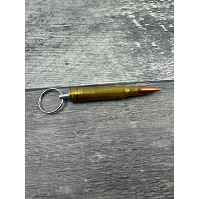 338 Winchester Magnum Bullet Keychain