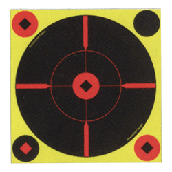 8" Bull's-Eye, 6 Targets (34806) - Shoot'N'C Self-Adhesive Targets (BRC-TR-012)
