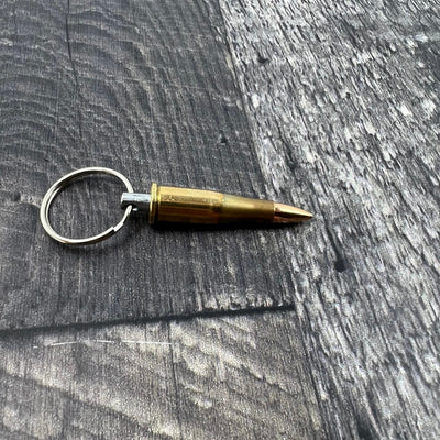 22 Remington Jet Magnum Bullet Keychain