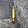 223 Remington Brass Bullet Keychain