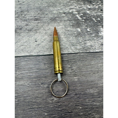 338 Winchester Magnum Bullet Keychain