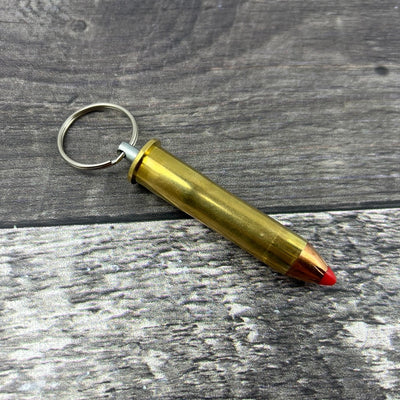 45-70 Brass Case Bullet Keychain