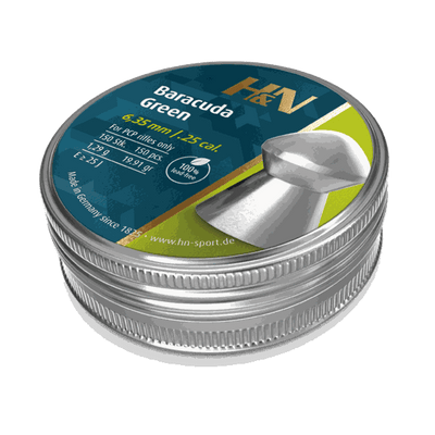 Baracuda Green 6.35mm .25 (HAN-PL-125)
