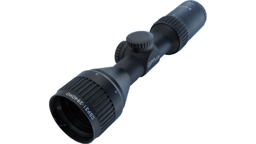 Sun Optics 1” 3-9X40 Shorty Forty Mil dot (CS31-3940MD)(SUN-SC-002)