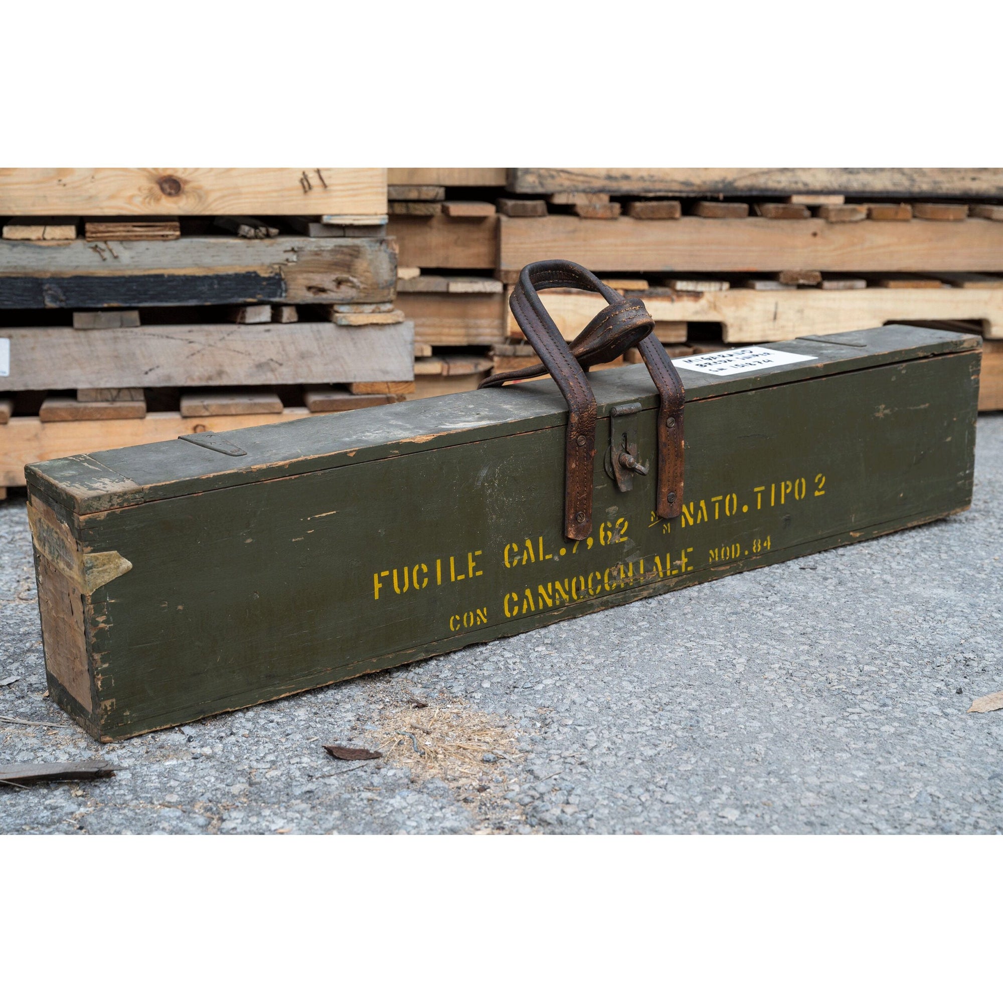 M1 Garand Springfield Tipo 2 .308 WIN 24″ Wood - Italian (M1G-CF-001) With Wooden crate