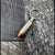 45 Colt Nickle Case Bullet Keychain