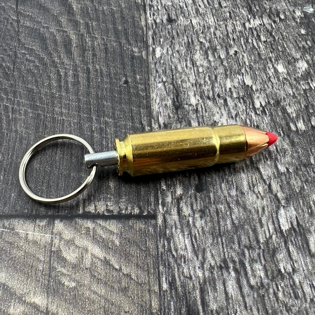 458 SOCOM Bullet Keychain