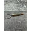 243 Winchester Nickle Bullet Keychain