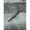 338 Winchester Magnum Nickle Bullet Keychain