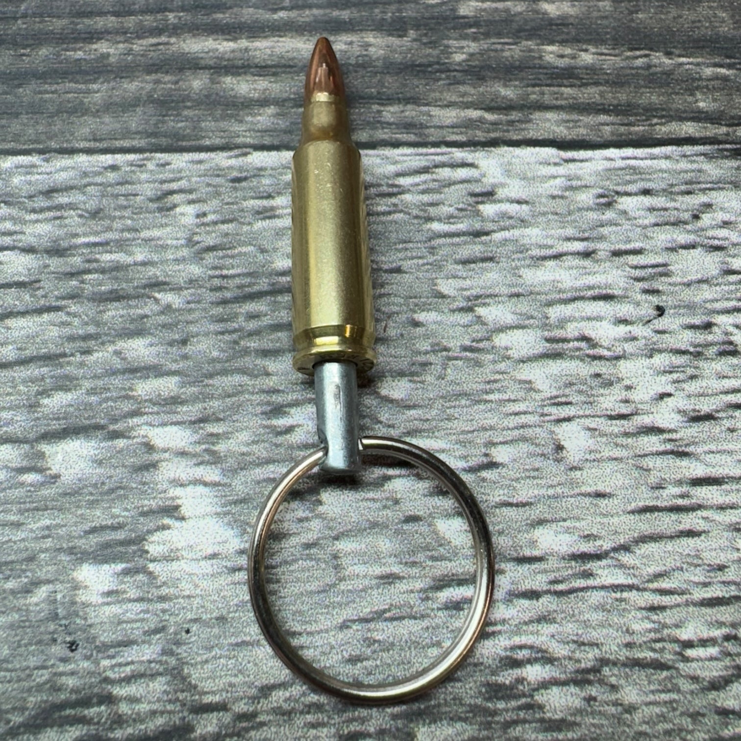 221 Remington Fireball Bullet Keychain