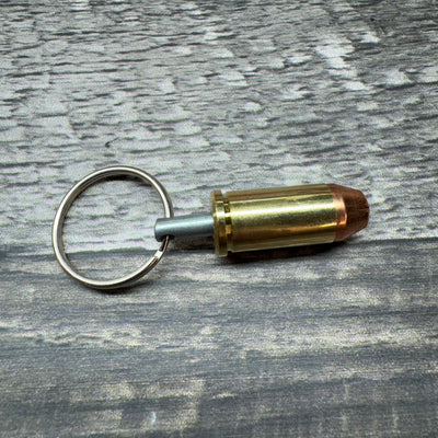 45 Auto Rim Bullet Keychain
