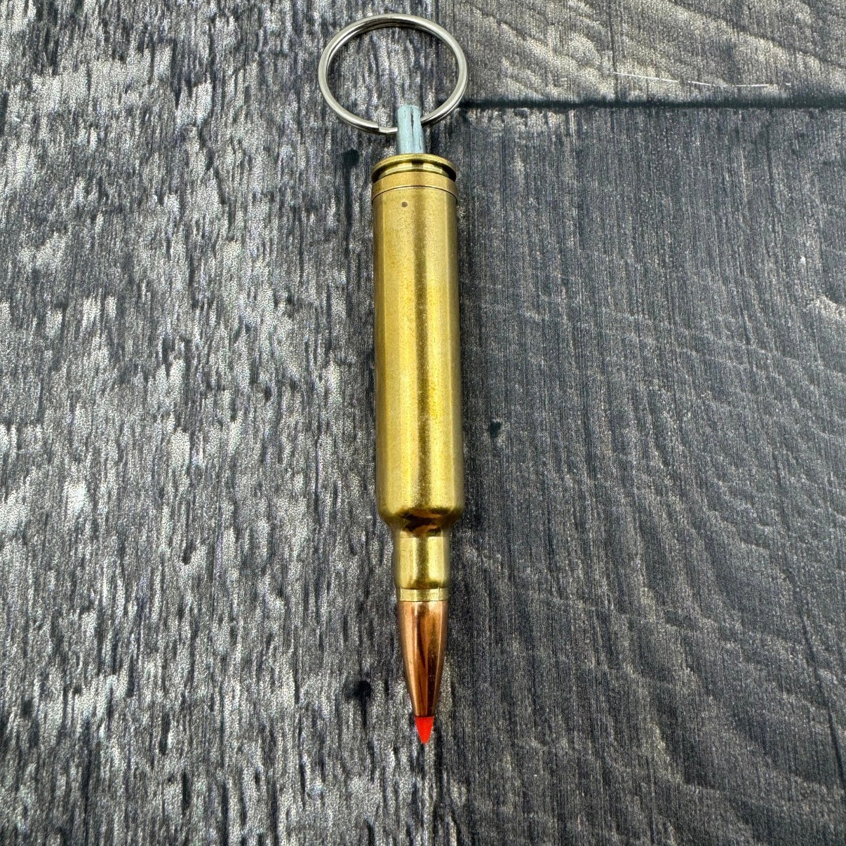 7mm Weatherby Magnum Bullet Keychain