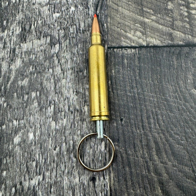 7mm Weatherby Magnum Bullet Keychain