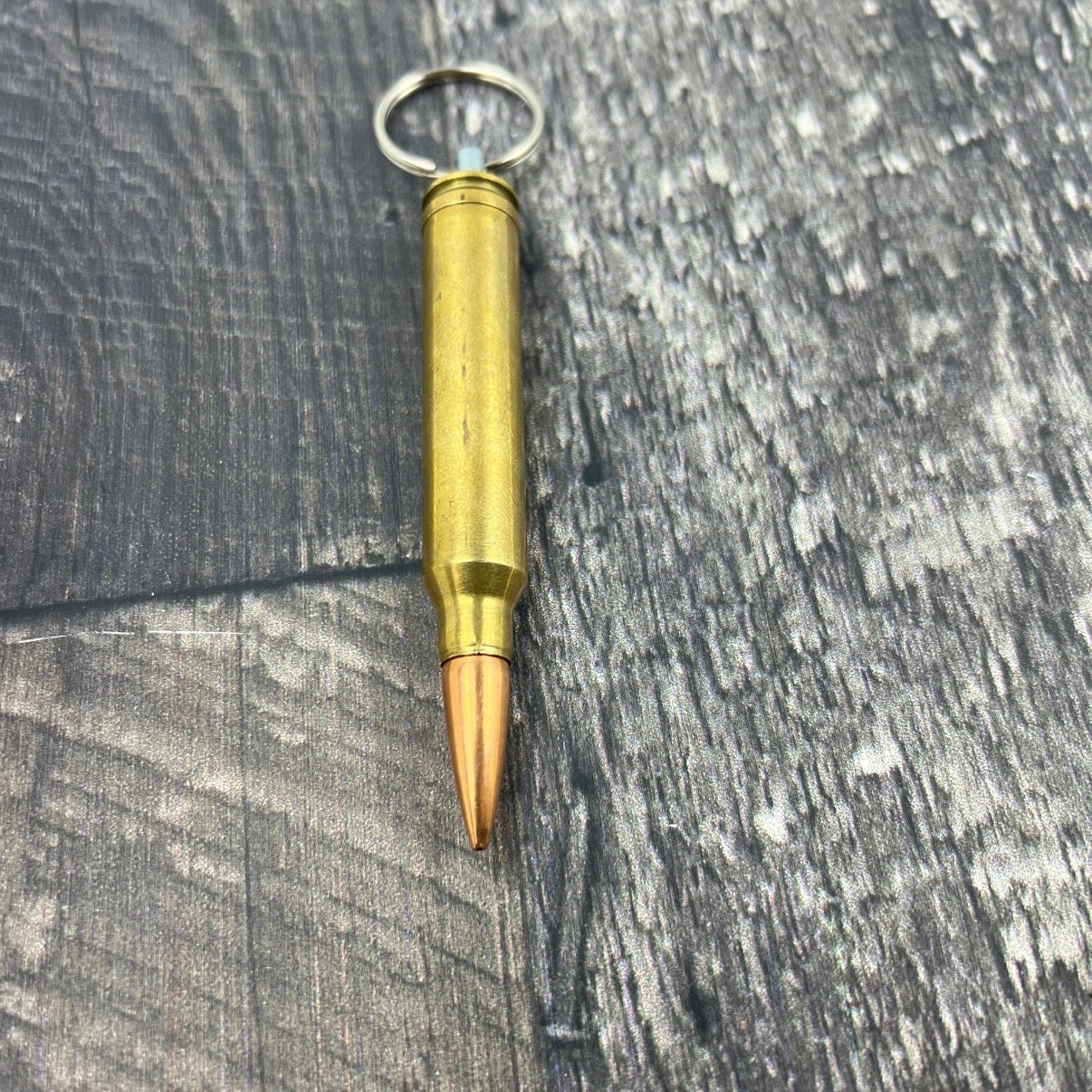 300 Winchester Magnum Brass Bullet Keychains