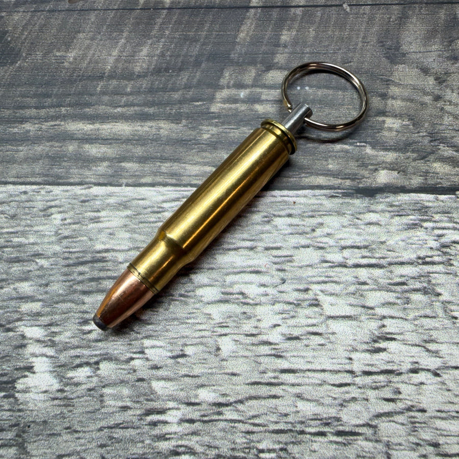 358 Winchester Bullet Keychains