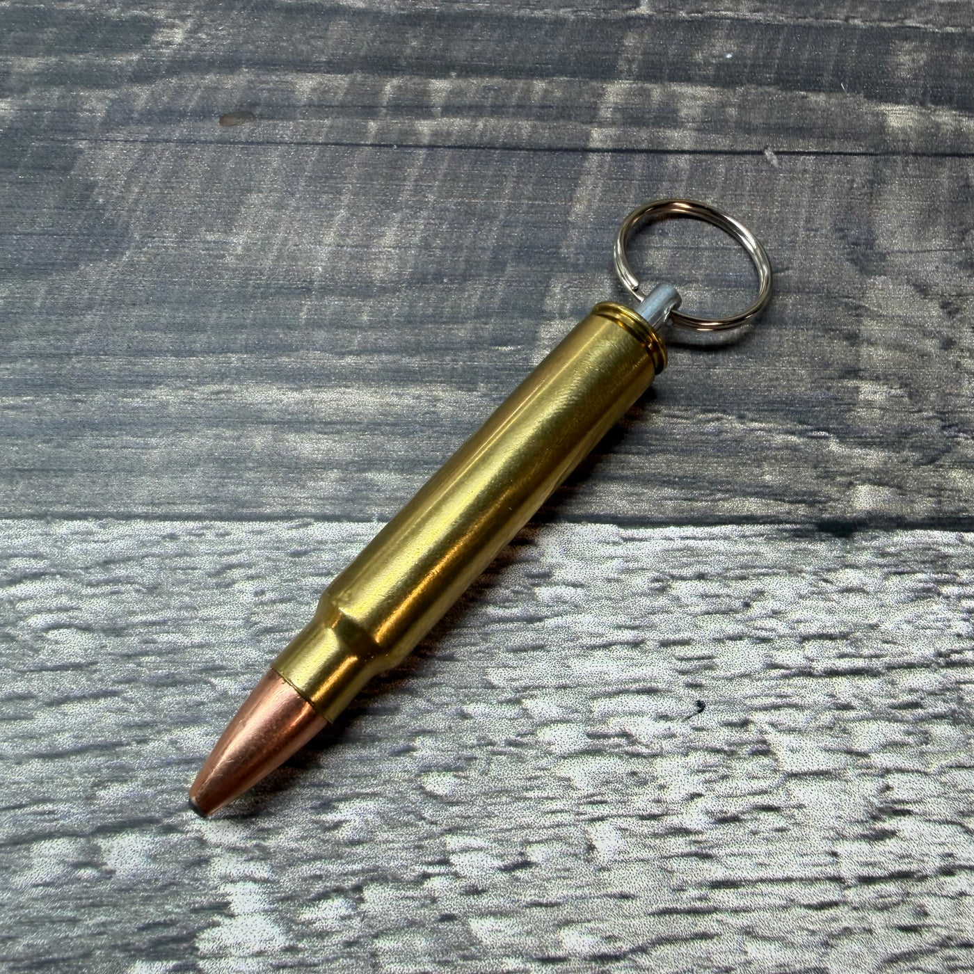 375 Ruger Bullet Key Chain