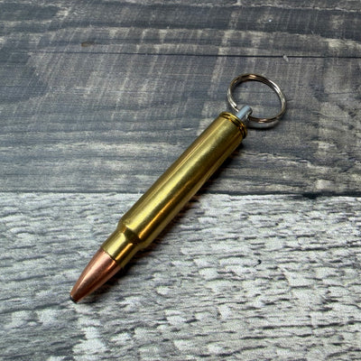375 Ruger Bullet Key Chain