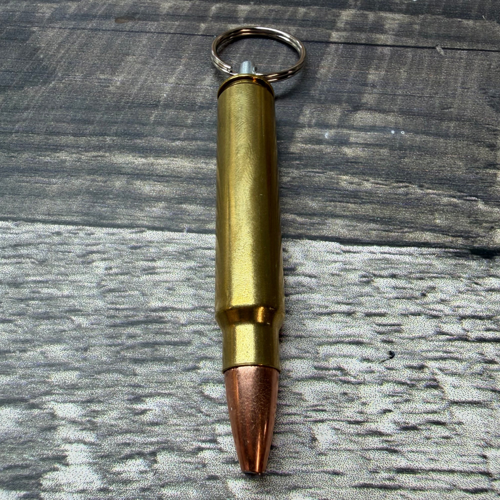 375 Ruger Bullet Key Chain