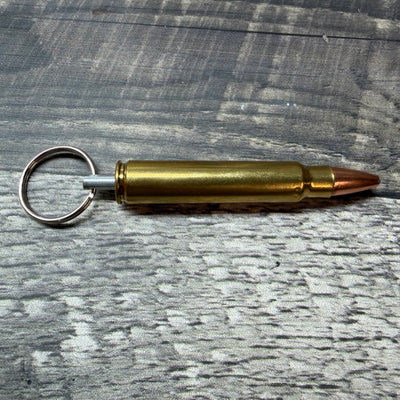 375 Ruger Bullet Key Chain