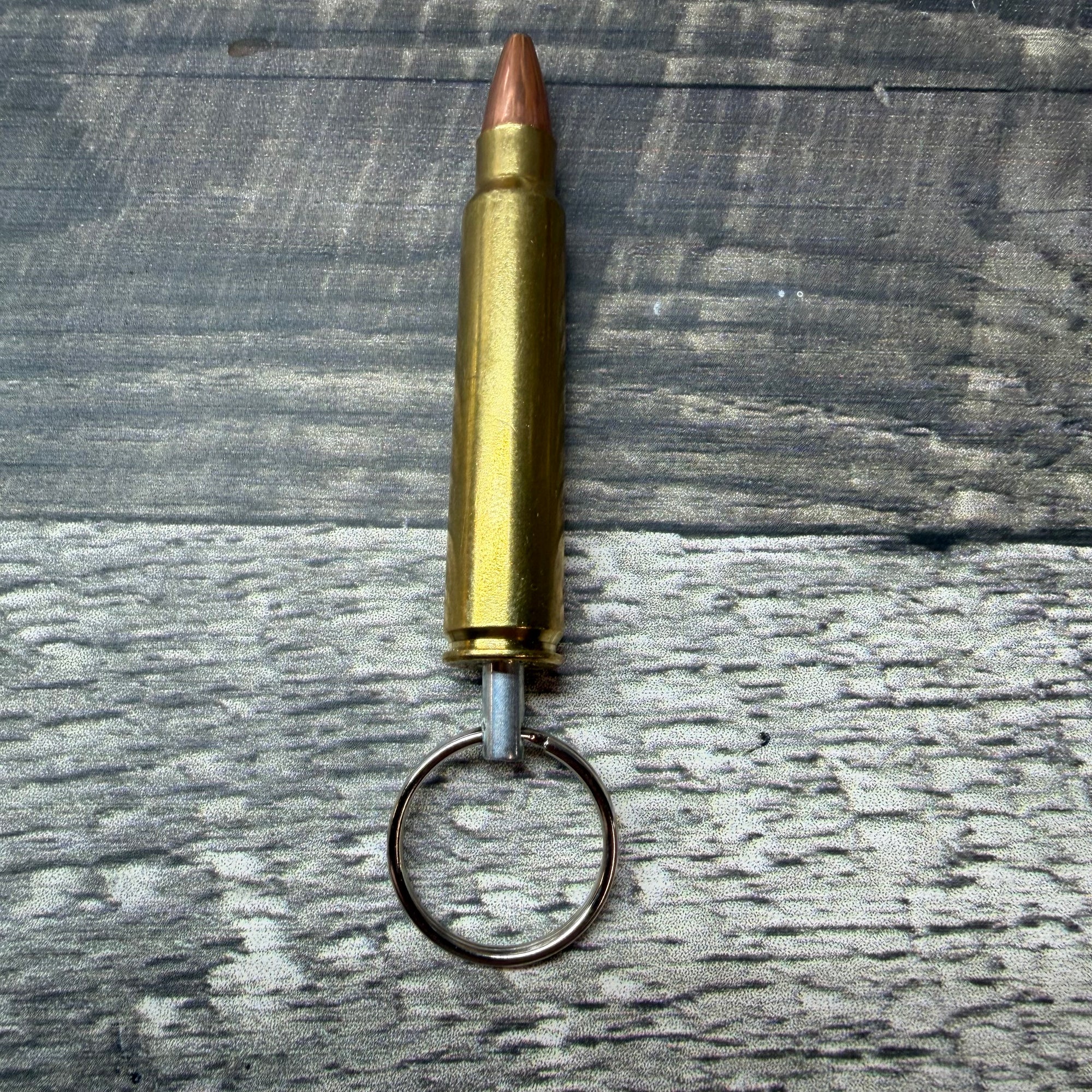 375 Ruger Bullet Key Chain