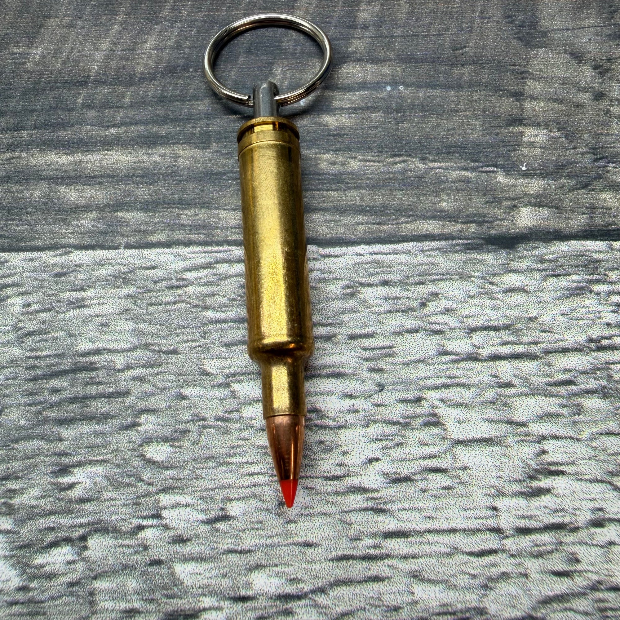 224 Weatherby Magnum Bullet Key Chain