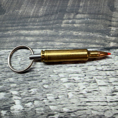 224 Weatherby Magnum Bullet Key Chain