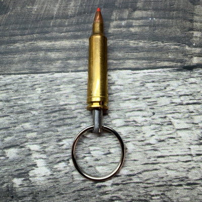 224 Weatherby Magnum Bullet Key Chain