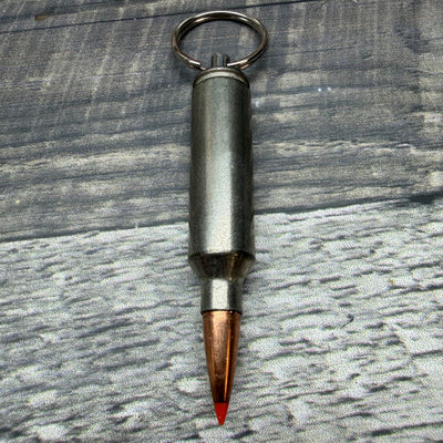 7mm WSM Bullet Key Chain