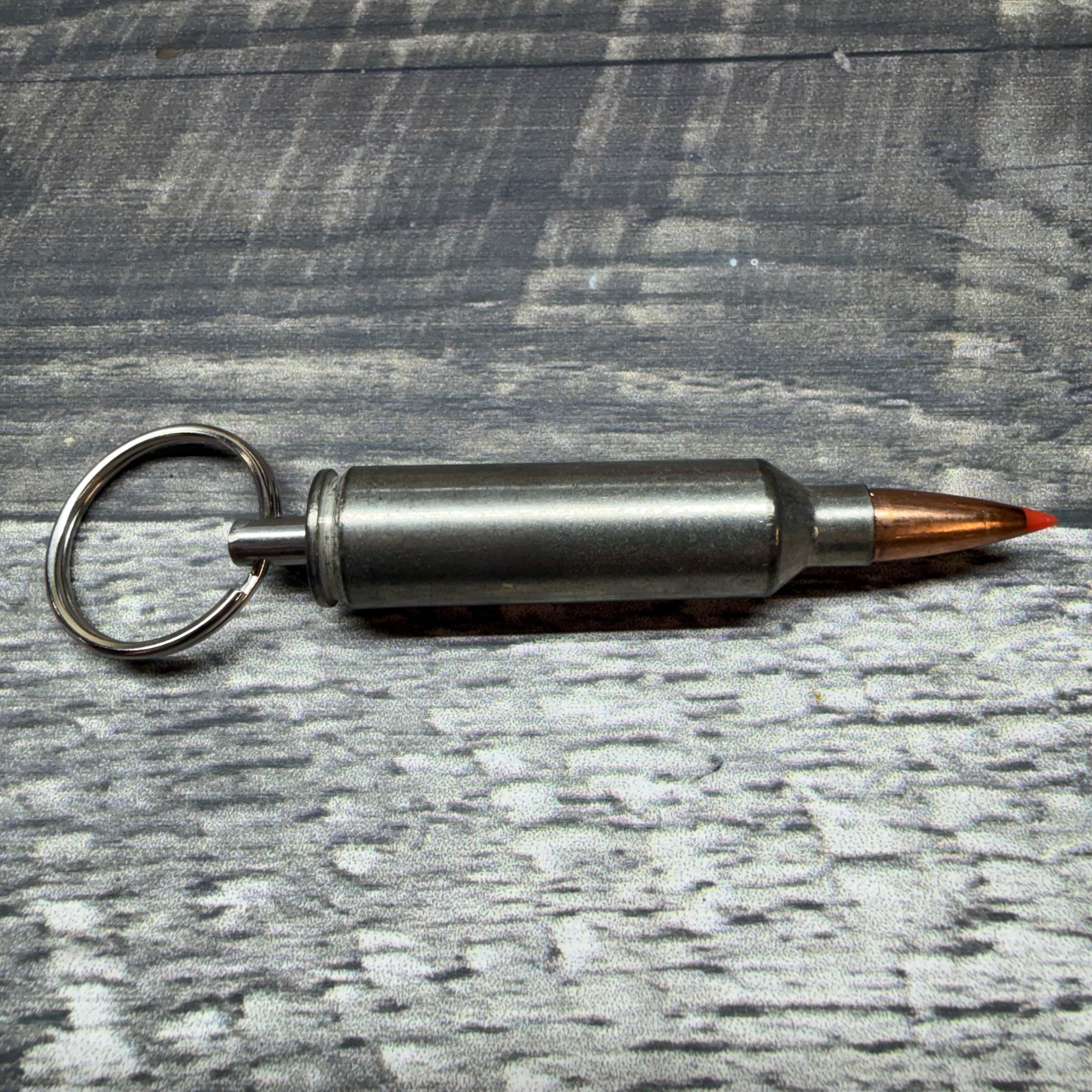 7mm WSM Bullet Key Chain