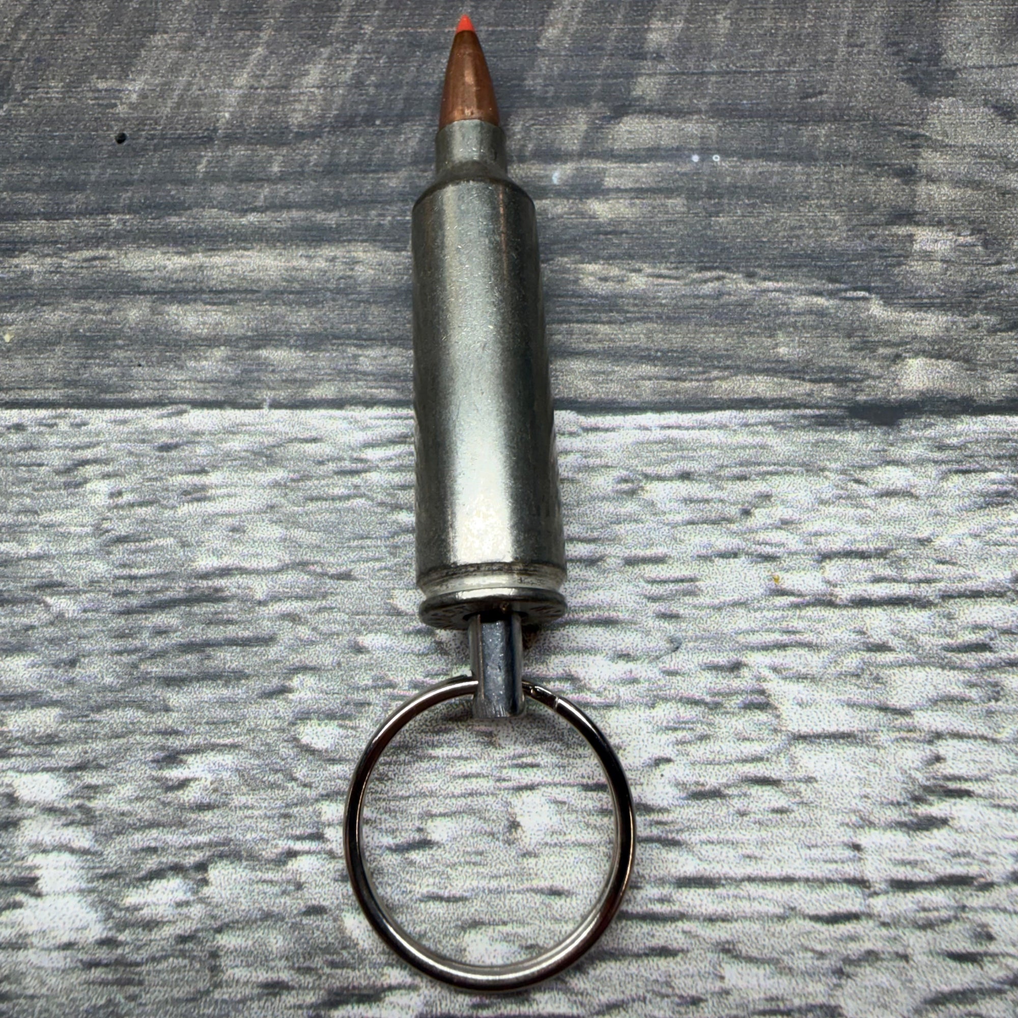 7mm WSM Bullet Key Chain