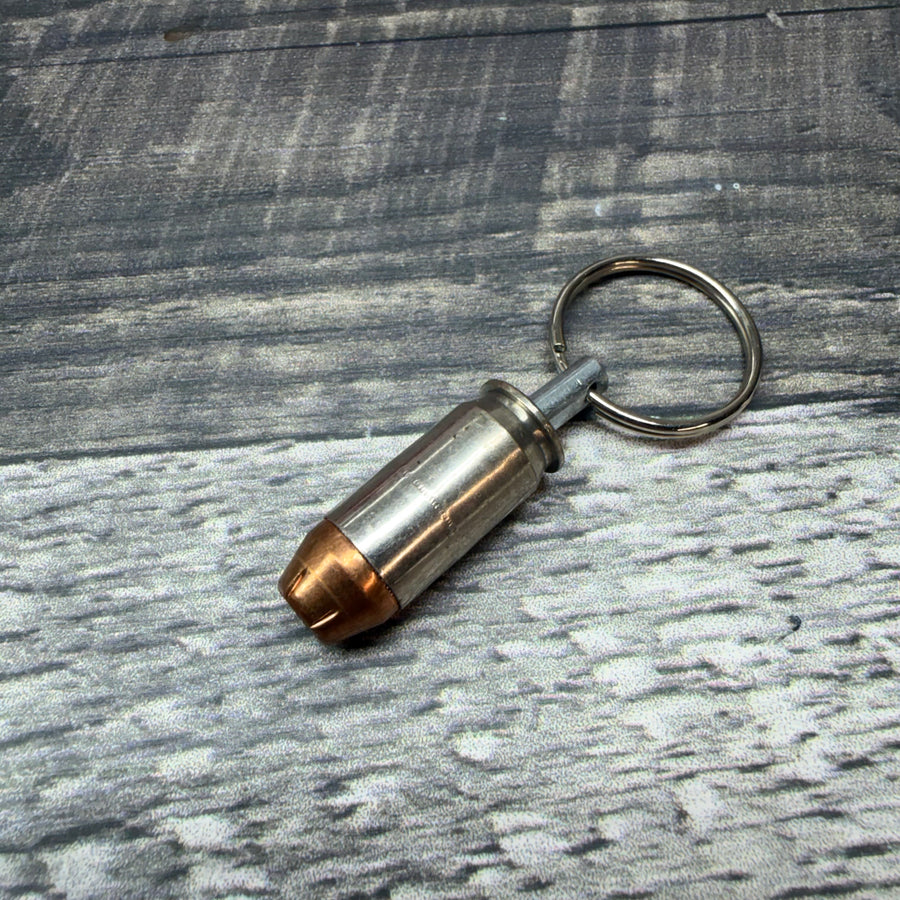 45 ACP Nickle key chain