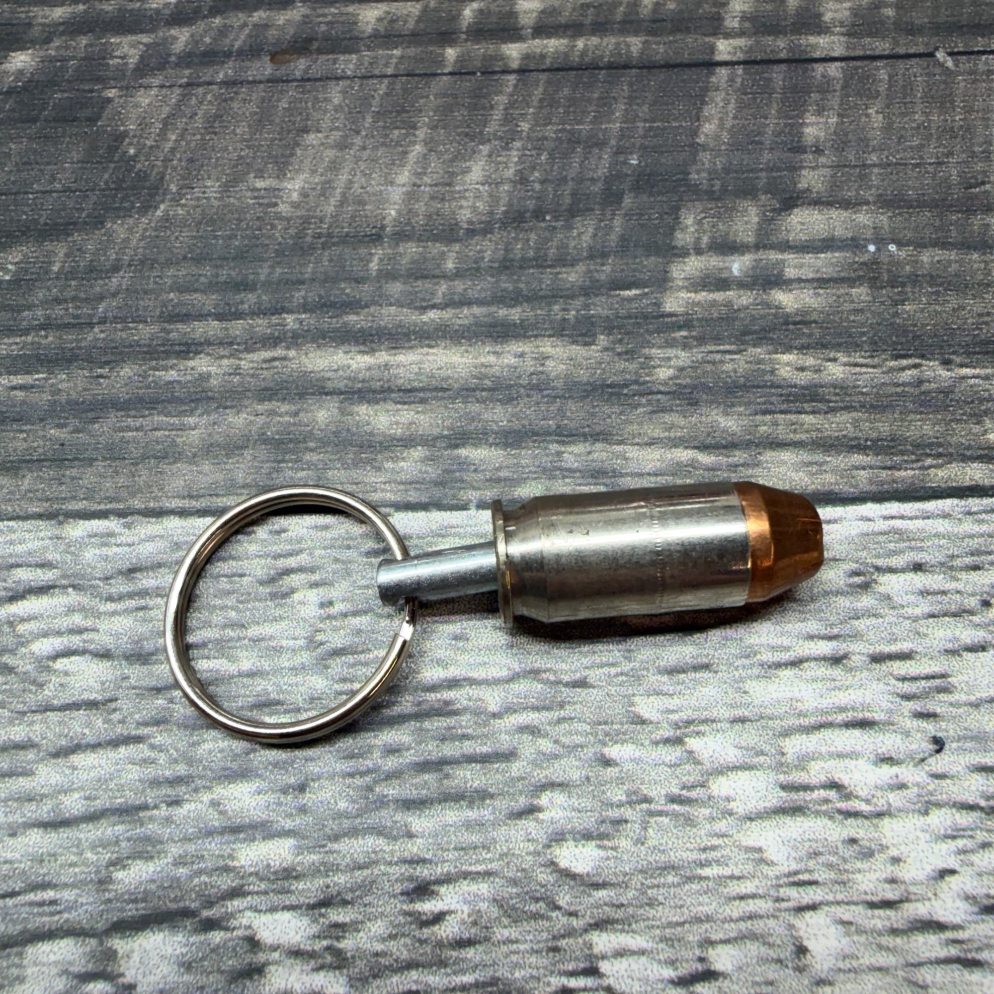 45 ACP Nickle key chain