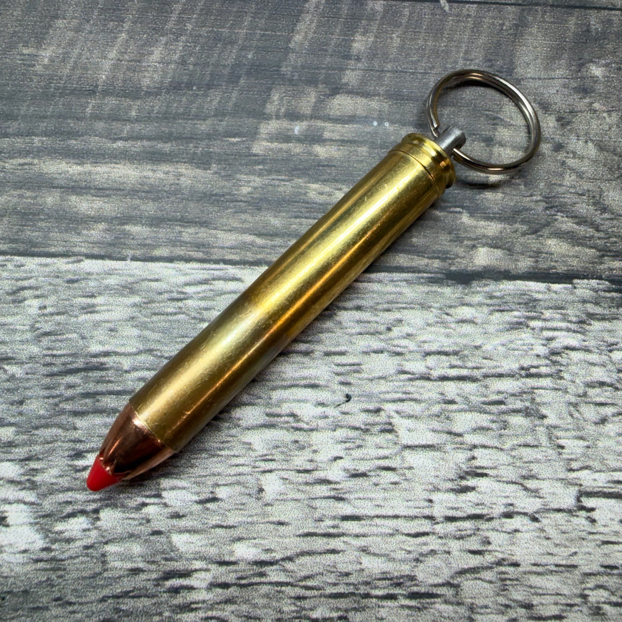 458 Lott Bullet Keychain