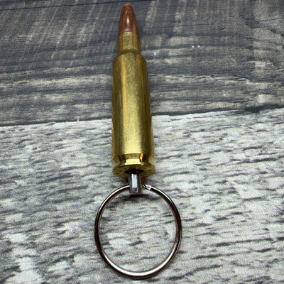 8.5x55 Blaser Bullet Keychain