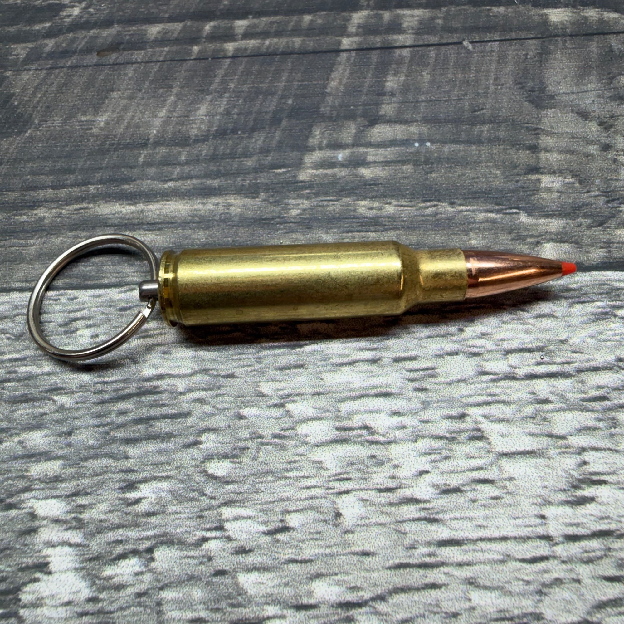 338 Ruger Compact Magnum Bullet Keychain