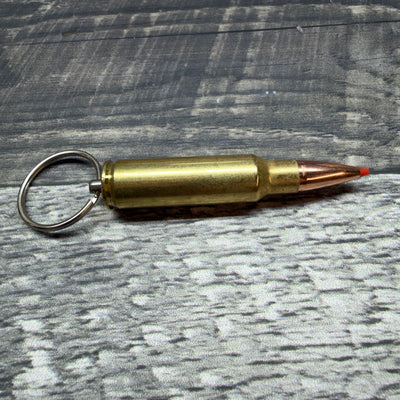 338 Ruger Compact Magnum Bullet Keychain
