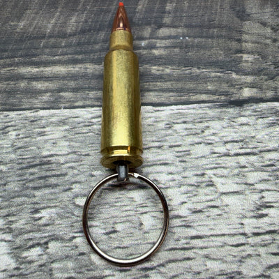 338 Ruger Compact Magnum Bullet Keychain