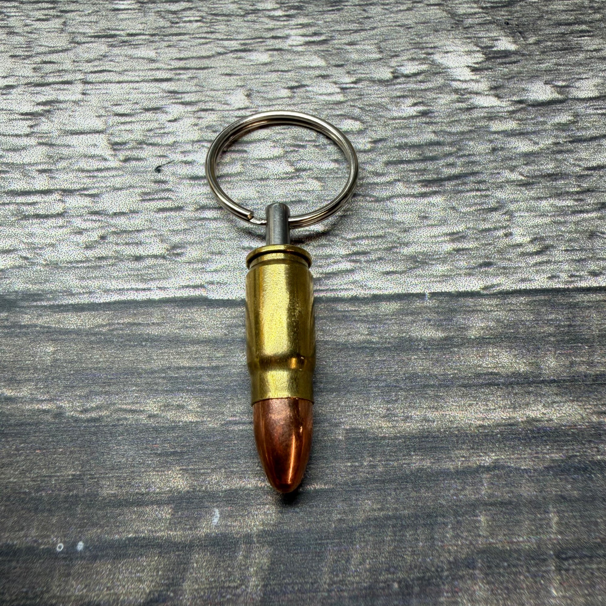 30 Luger Bullet Keychains