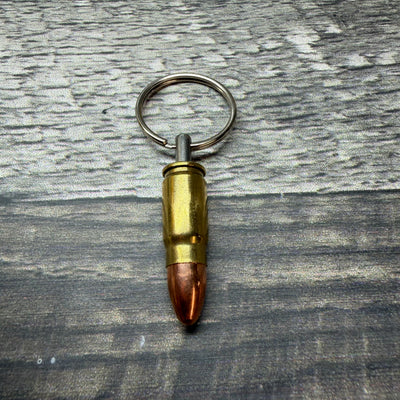 30 Luger Bullet Keychains