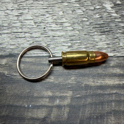 30 Luger Bullet Keychains
