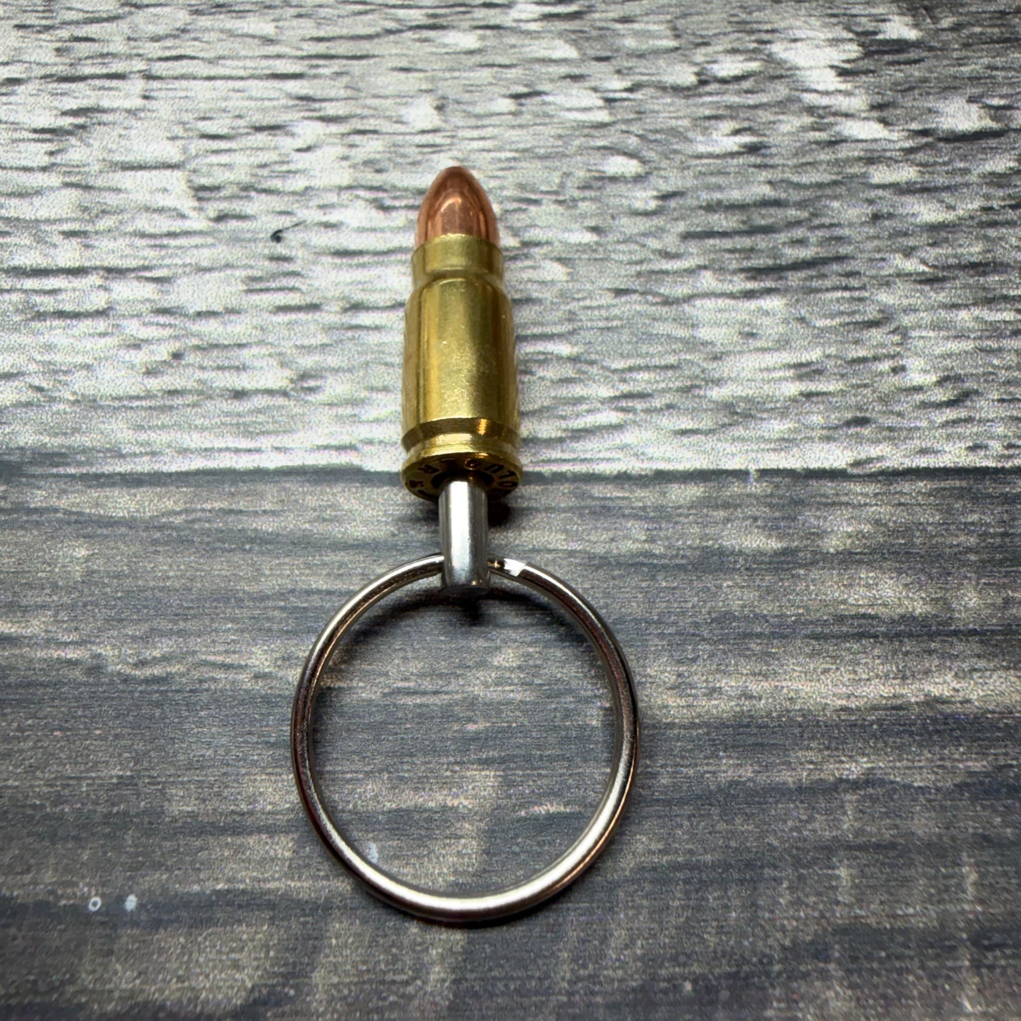 30 Luger Bullet Keychains