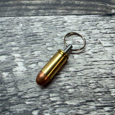 9mm Browning Long Bullet Key Chain