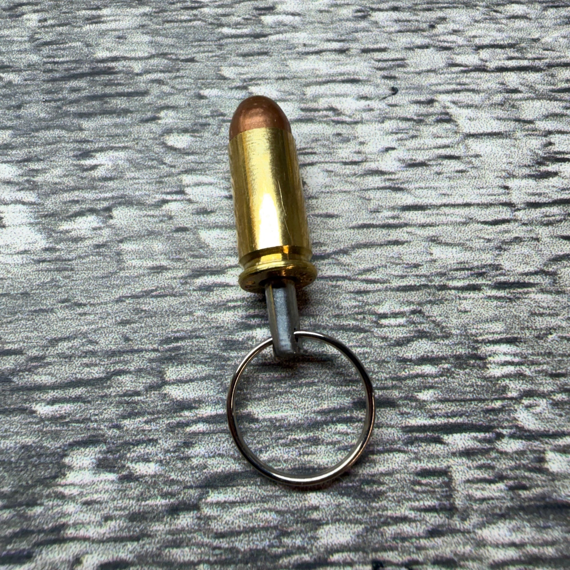 9mm Browning Long Bullet Key Chain
