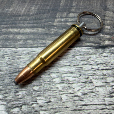 356 Winchester Bullet Key Chain
